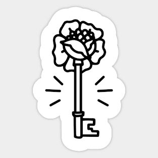 Rosekey Sticker